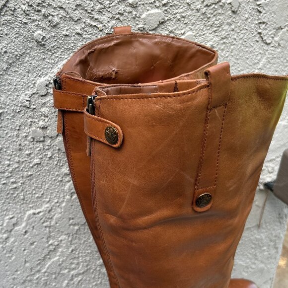 NWT Sam Edelman ~ Penny Boot ~ Wide Calf Knee High Riding ~ Leather ~ 8.5 - Picture 14 of 15